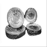 Silver Coated Paper Plates