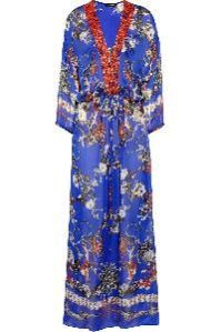 Printed Silk Kaftans