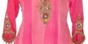 Hand Embroidered Anarkali Dress