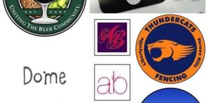 Labels and Dome Stickers Printing