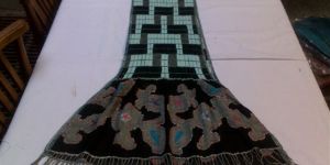 Check Palla Lycra Stoles