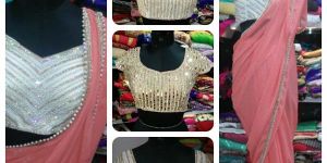 Designer Blouse & Saree
