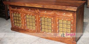 Indian Antique Wooden Wedding Counter