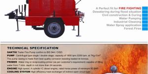 Trailer Fire Pump