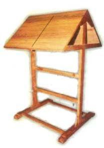Wooden Newspaper Reading Stand