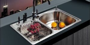 Stainless Steel Double Bowl Kitchen Sink