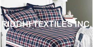 Tartan Plaid Cotton Bed Cover