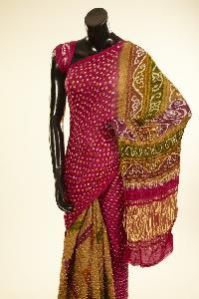 Bandhej Saree