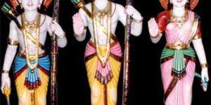 Marble RAM Darbar Statue