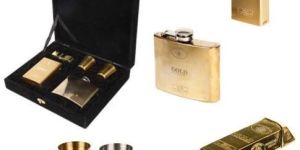 24k Gold Plated Wine Set