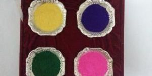 Holi Special 4 Silver Bowls Gift Set