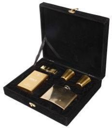 24k Gold Plated Wine Set