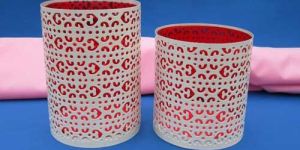 Iron Pillar Candle Holder