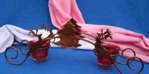 Iron Tea Light Holder