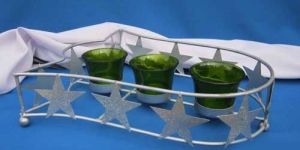 Iron Tea Light Holder