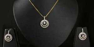 Diamond Pendant Set 005