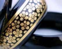 HAND PAINTED LAC BANGLES