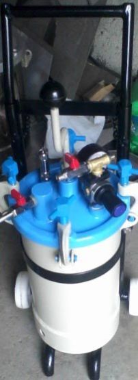 Stainless Steel Pressure Feed Tank