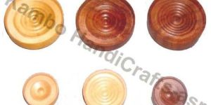 Wooden Checker Pieces