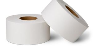White Toilet Tissue Rolls