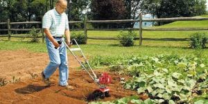 Lightweight Garden Tiller