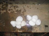 Milky White Quartz Pebble Stones