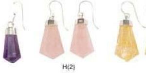 Silver Plated Metal Earrings