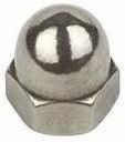 Brass Dome Nuts