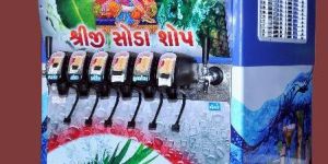 6 Valve Soda Fountain Machine