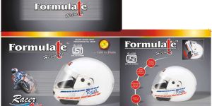 Open Face Cum Full Face Helmet