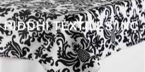 Cotton Printed Damask Tablecloths