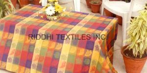 Cotton Woven Damask Tablecloths