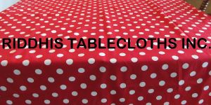 Polka Dots Printed Tablecloths