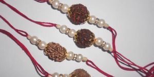 Natural Rudraksha Rakhi