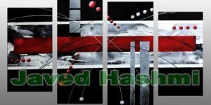 Split Canvas Painting