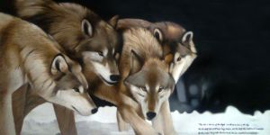 Wolf Painting