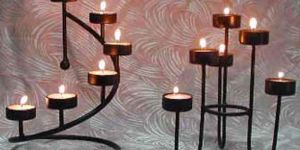 Iron Candle Stand