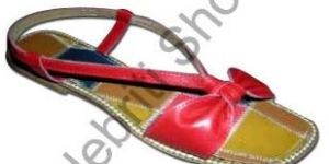 Ladies Leather Patchwork Sandals