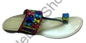 Ladies Leather Slippers (SS-005)