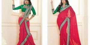 Elegant Party Wear Indian Designer Saree