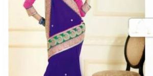 Royal Look Indian Designer Attractive Bollywood Style Witty Saree/sari