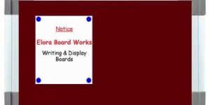 Pin Up Notice Board Without Acrylic Shutter