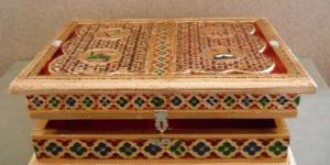 Wooden Rajwadi Jewellery Box