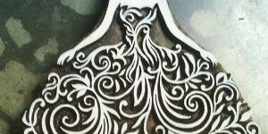 Handcarved Printing Stamp