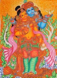 Radha Krishna Mural Paintings