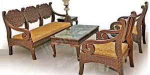 Wooden Sofa Set