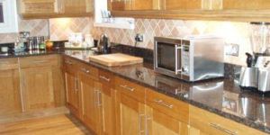 Tan Brown Kitchen Tiles