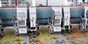 Mixed Head Embroidery Machine