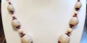 Jute Necklace Set : J-MW-BG02