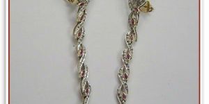 Gold Plated Silver Earring Set